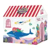 Cuisines jouent gasting kids cadeaux tentes extérieurs tentes de jouets château jouent tente portable plitable tipi prince pliing tente enfants garçon cubby fille jouer house 2443