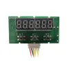 Mini LCD Digital Counter Module DC/AC5V~24V Electronic Totalizer with NPN and PNP Signal Interface 1~999999 Times Counting Range