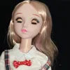 60 cm poupées yeux yeux en clin d'œil 13 bjd avec des vêtements pour enfants girls poupées toy cadeau 240403