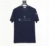 Maglietta maschile Brand Brand Summer's Summer Designer Brand Brand Short Maniche Logo Pure Cotton Luxury Luxury maschile Us Size S-XL