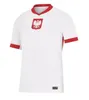 Lewandowski 2024 Poland Soccer Jerseys Home Away 2025ユーロカップポルスカナショナルチーム