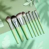 5678pcs Brush Brush Set Eye Shadow Fondazione Cosmetica Soft Fluffy Bronzer Sculping Strumenti portatili 240403