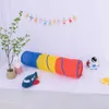 Kitchens Play Food Portable Childrens Tent Crawling Tunnel Rainbow Tent Kids Little House Play House Tipi Tent Indoor Toy Tube Baby Crawling Games 2443