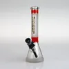 Phoenix Glass Beaker Bottom Bongs Bong 13 "HOOFAHS Sandblastade vattenrör 18,8 mm Joint Reting Bongs Glass Pipe Dab Oil Rigs