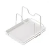 Kitchen Storage Pot Cover Rack Great Iron Universal Cutting Board Pan Lid Holder For