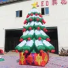 10MH (33ft) 송풍기 무료 공기 운송 야외 활동 XMAS 광고 거대한 풍선 크리스마스 트리 그라운드 풍선 모델