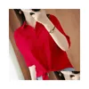 Womens Plus Size T-Shirt Elegant Blouses Casual Autumn Fi Lg Sleeve Winter Top Shirt Cott Linen Streetwear X2Cr Drop Delivery Apparel Dhmq8