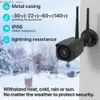 Andra CCTV -kameror 5MP HD Outdoor IP Camera 4G SIM Card Security CCTV 1080p WiFi Wireless Bullet Metal Shell Video P2P Surveillance Camera Camhi Y240403