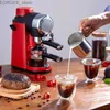 Koffiezetapparaten DMWD Italiaanse espressomachine 240 ml 5Bar Druk semi-automatisch persoonlijk koffiezetapparaat met cappuccino melkschuim EU Y240403