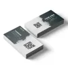 Конверты Бесплатный дизайн 100 %/200 %/500pc/1000pc/lot бумажная визитная карточка 300GSM бумажные карты с пользовательской печатью бесплатно доставка90*54 мм