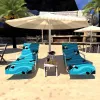 Accessories New Printed Microfiber Sun Lounge Chair Beach Cover Towel Holiday Garden Swimming Pool Bath Towel for Lazy Chair With Pockets