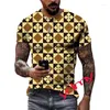 Heren t shirts zomer tide plaid picture mannen t-shirts casual 3d print tees hiphop persoonlijkheid ronde nek korte mouw snel droge tops