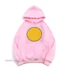 Draw-Draw Hoodie Luxury 5A Kvalitet Vinterbomullsfoder Smile Simple Hoodies Sweatshirts kausal Hot Plain High Quality Popular O-Neck Soft Draw Hoodie 725