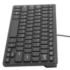 Klavyeler K1000 10 inç Ultra-Non 78 Anahtar Kablolu Klavye Mini USB Ultra-İnatçı PC Klavyesi2404