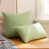 Cuscino in cotone in cotone decorazione throwcase 40/45/50 cm Cover tinto a tinta in poliestere per soggiorno decorazioni per la casa ml