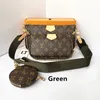 Original_handbags luiwedn torebka torebka torebka oryginalne pudełko data kod to Torebka sprzęgła Messenger Cross Ciało numer trzy w jednym kwiatie M44813