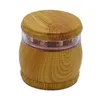 Bakelite Wood Metal Metal Herb Grinders Tambor tejido de 4 capas trituradora portátil de tabaco Diámetro de molienda de la mano de 65 mm de 65 mm