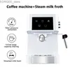 Makerzy kawy CM1697 Machine kawy Włoski półautomatyczny gospodarstwo domowe komercyjne maszyna do kawy mleko parowe pianka 20bar NOWA Y240403