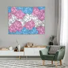 Tapisseries Cotton Candy Garden Tapestry Room Decoration accessoires