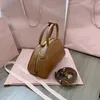 Top -Qualität Frauen Hobo -Tasche Handtasche Real Leder Umhängetasche Vielseitige Socialite Designer Crossbody Bag Reißverschluss Kleine Knödelbeutel mit vollem Paket