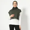 Roupas étnicas esportes muçulmanos hijab hijabs abaya para mulher abayas feminino camisa islâmica lenço de cabeça turbante de seda instantânea instantânea