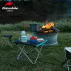 Мебель Naturehike Outdoor Aluminum сплав сплав, складывание портативного легкого пикника для пикника, путешествие BBQ Wild Camping Table ft08