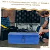 Tool Box Mechanical Case Iron Container Mtifunction Heavy Single Layer Tools Household Toolbox Car Organizer Thicken Storage Drop Deli Otxbx