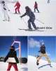 Polonais Hot 2022 Nouveaux pantalons de ski étanches pour les hommes et les femmes pantalons de neige en grappe de snowboard