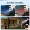 Autres appareils photo CCTV 4K 8MP WiFi PTZ Camera Double Lens IP CCTV CAME DE SURVEILLANCE VIDÉO AI DÉTECT DÉCECTE