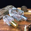 Glass Square Bottom Perfume Bottle 30ml Portable Perfume Spray Bottle 100ml Toner Bottled Empty Bottle Supply