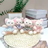 Ny Fox Plush Toy Pendant Grab Machine Doll Doll Wholesale Keychain Lingna Bell Doll