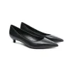 Насосы Lady Microfiber New в низких каблуках Zapatos 3 см 5 см.