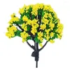 Декоративные цветы 10 шт. 1/150 1/100 Шкала искусственная модель деревье
