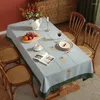 Table Cloth Pineapple Design Solid Decorative Linen Tablecloth With Tassels Rectangular Wedding Dining Cover Tea