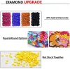 Nötknäppare juldekorationer Full Diamond Diamond Målning Broderi Cross Stitch Rhinestone Mosaic Diamond Art Mosaic Kits