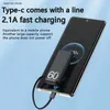 Phone Power Cell Banks 30000mAh Mini Bank Cellphone Fast Charging External Battery For Iphone Portable Emergency Own Line Powerbank Huawei 2445