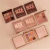 Shadow Nude 9 Color Eyeshadow Rich Medium Light Glitter Pearlescent Postable Eye Eye Poard