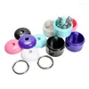 Jewelry Pouches Portable Holder Case Anti Loss Keychain Organizer Small Travel Storage Box For Ring Necklace Earring