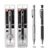 鉛筆Uni Kuru Toga Mechanical Pencil M51017 Metal Grip Lead Core Automatic Rotating Sketch Hand Drawing Pencil 0.5mm学用品