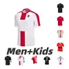 2024 2025 Jerseys de futebol da Geórgia Home White Away Black Terceiro Red Kvaratskhelia Camiseta de Futbol 24 25 Chakvetadze Kvilitaia Camisa de futebol Mikautadze Men Kit Kit Kit