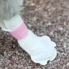 Odzież dla psów 8pcs bez tkanin butów dla zwierząt domowych anty-zrodzone białe buty pokrowce na zewnętrzne zajęcia zwierząt domowych
