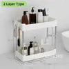 Kitchen Storage Bathroom Sink Organizer 2 Tier Drawer Bath Collection Sliding Baskets Cabinet Cosmetics Under