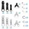 84pcs Bag Sucpper Repair Kit Slider Slider Rescue Universal Zipper для одежды для палатки Fix Fix Swieling Tool