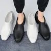 Casual schoenen heren waterdichte regenlaarzen comfortabel mode niet-slip slijtage-resistente trend 2024 net rood dezelfde stijl