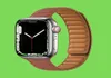 Link de couro para banda de relógio Apple 44mm 40mm 41mm 45mm 42mm 38mm Série de loop magnético original Iwatch 3 5 4 SE 6 7 Strap H6070069