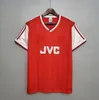 Retro Soccer Jersey Highbury Home Shirt Pires Henry Reyes 02 03 05 06 98 99 Bergkamp 94 95 Adams Persie 96 97 Galla 86 87 89 Wright 55