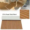 Deckamento de espuma auto-adesivo EVA Piso de barquinho de espuma EVA Acessórios de folha de decks de teca Faux Mat 2400x600x6m