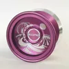 Flera färger inlagd metallring yoyo legering professionell trick yoyos för med lager nybörjare och avancerad 240329