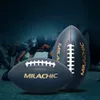 Taille 9 6 3 American Football Rugby Ball Footbll Concours Training Practice Team Sports Reflective 240402