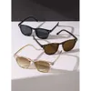 3pairs Women Black White Tea Frame Fashion Glasses for Travel Beach Party Daily Life Clothing Accessories.